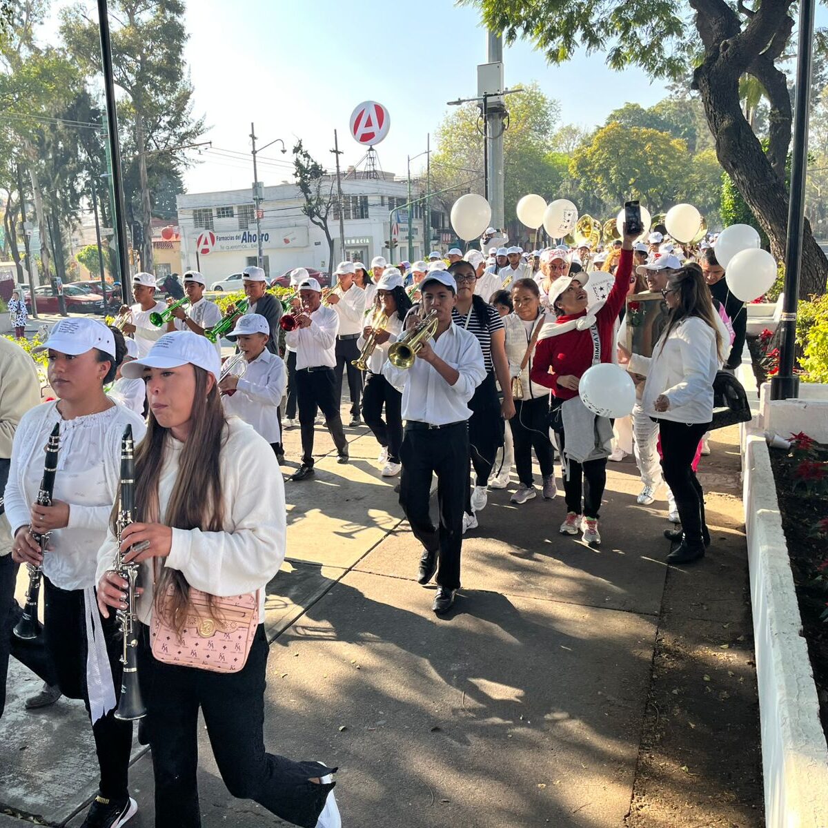 La Escuela Infantil y Juvenil de Música de Banda «Rebeca Camacho Ocaña» se prepara para su peregrinación anual a la Basílica de Guadalupe